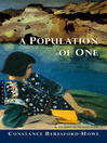 Cover image for A Population of One